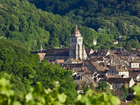 Jura : château-Chalon, Baume les Messieurs, Poligny, Salins les Bains